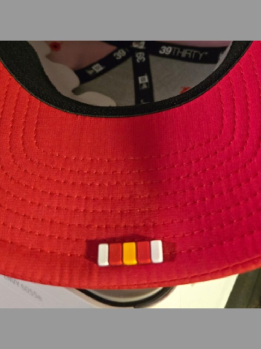 Kansas City Chiefs Sideline Hot Weather 39THIRTY Stretch Fit Cap: Size S/M - Picture 7 of 7